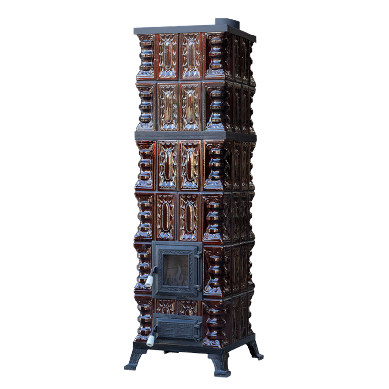 POÊLE CÉRAMIQUE MODÈLE 11 MARRON 10 kW