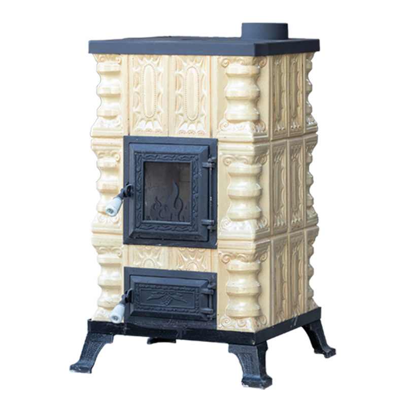POÊLE CÉRAMIQUE MODÈLE 15 CRÈME 5 kW