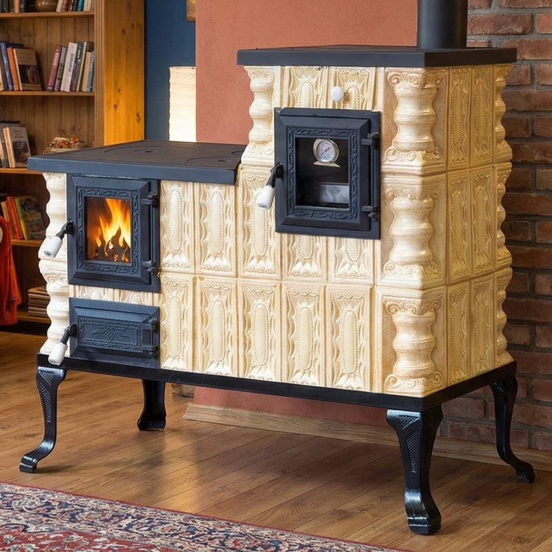 KERAMISKĀ KRĀSNS MODELIS 1 KRĒMA LABĀ 10 kW