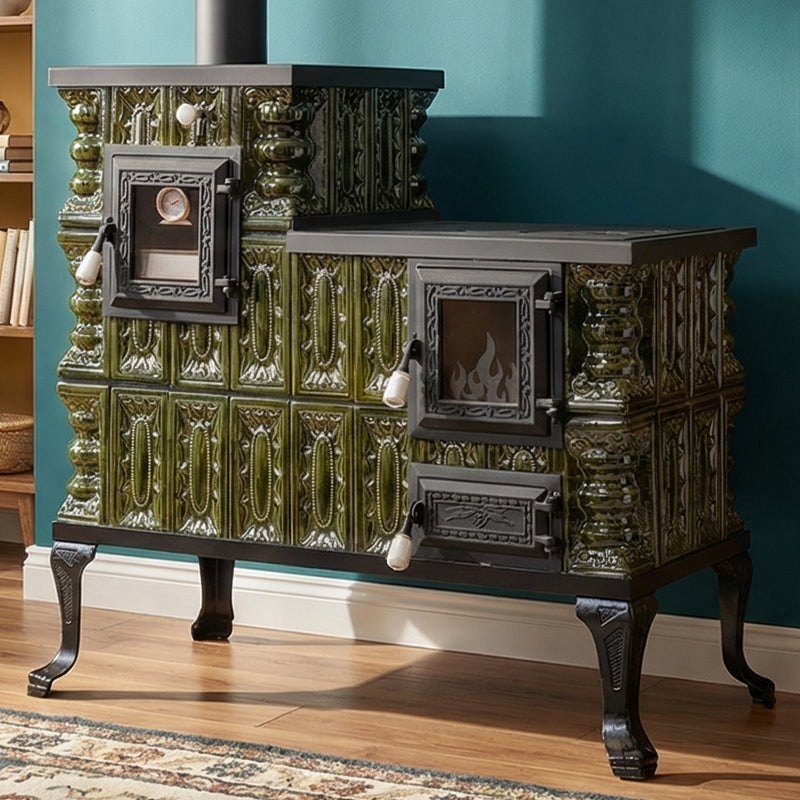 KERAMISKĀ KRĀSNS MODELIS 1 ZAĻA KREISĀ 10 kW