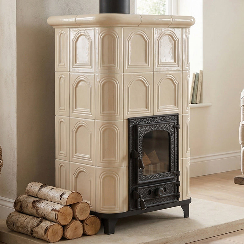 CERAMIC STOVE MODEL 25 CREAM 10 kW