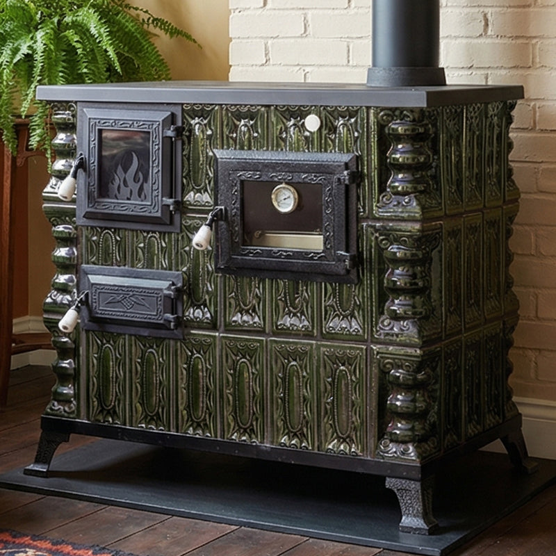 KERAMISKĀ KRĀSNS MODELIS 4 ZAĻA LABĀ 10 kW
