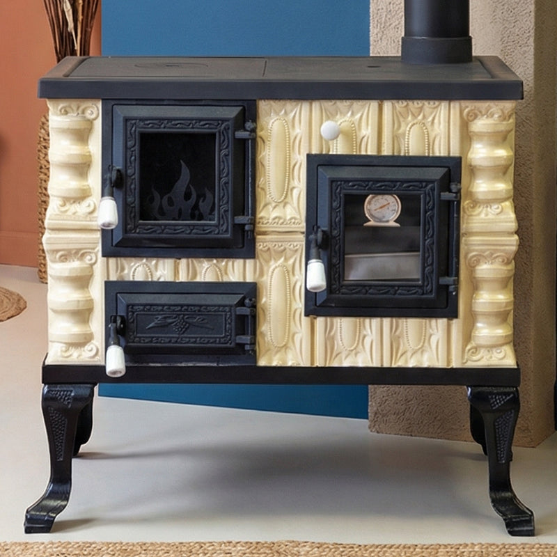 CERAMIC STOVE MODEL 7 CREAM RIGHT 6,5 kW