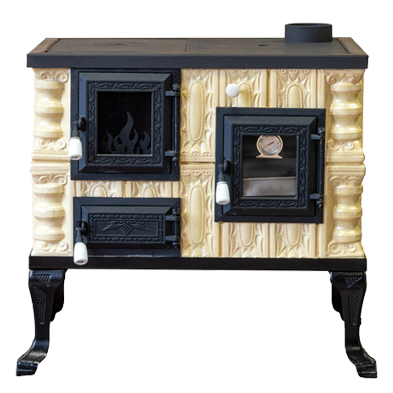 CERAMIC STOVE MODEL 7 CREAM RIGHT 6,5 kW