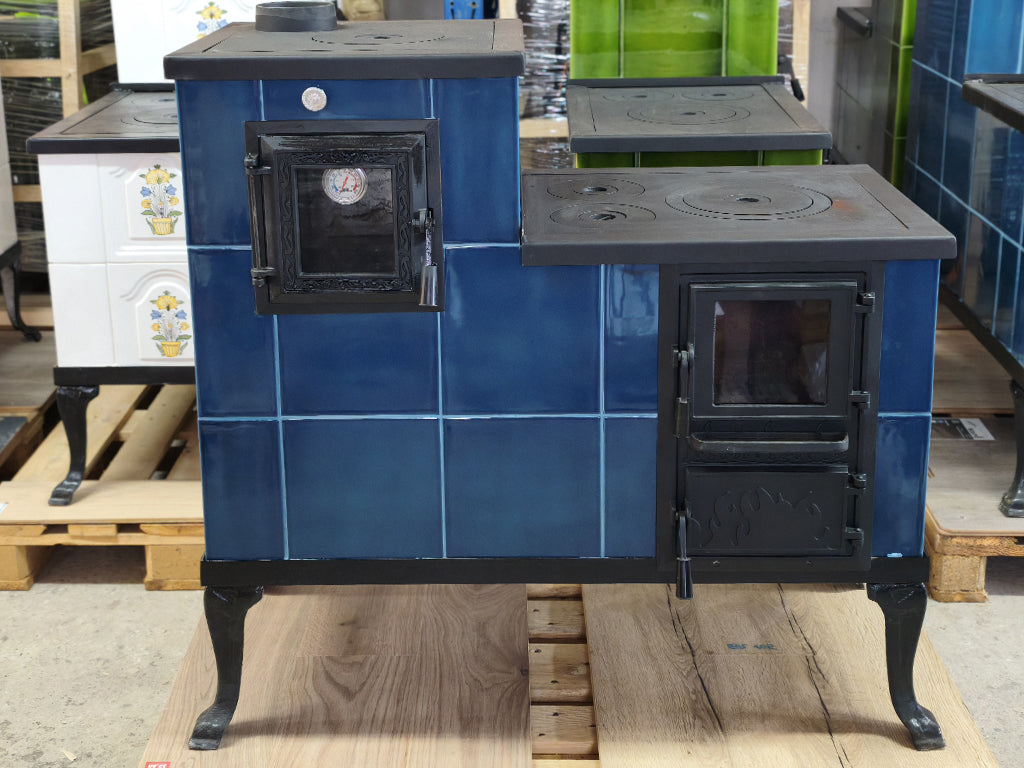 FORNELLO IN CERAMICA MODELLO 1 BLU SINISTRO 10 kW