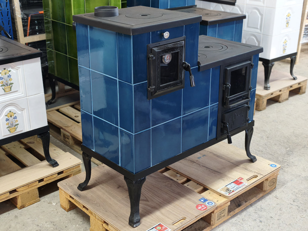 FORNELLO IN CERAMICA MODELLO 1 BLU SINISTRO 10 kW