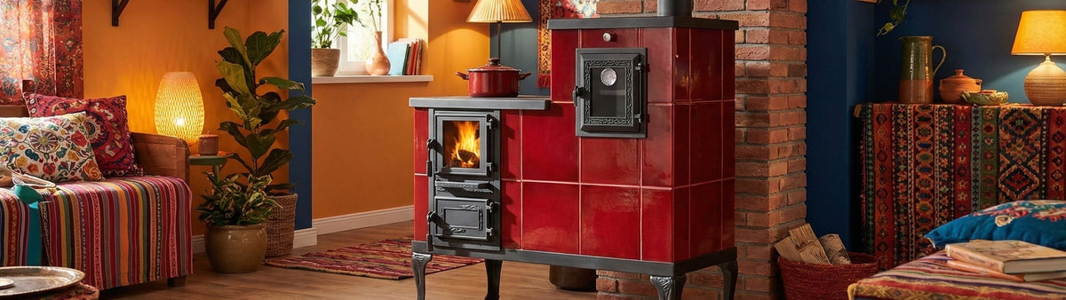 KERAAMINEN UUNI MALLI 1 PUNAINEN OIKEA 10 kW