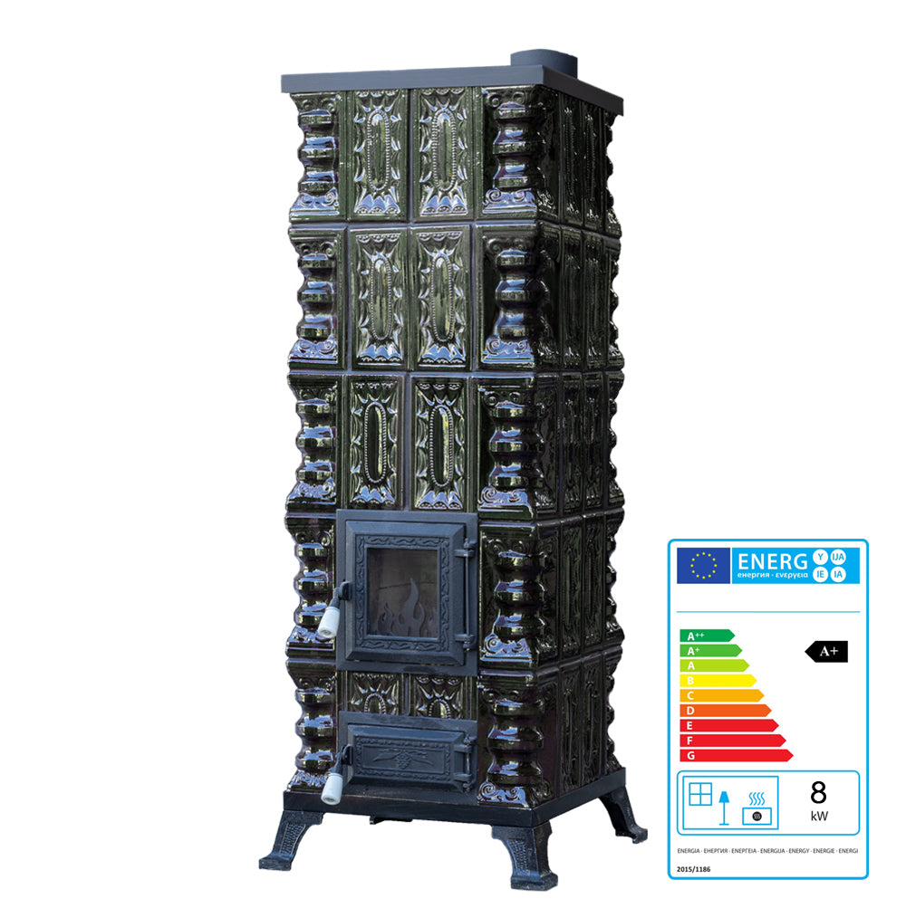 KERAMIKOFEN MODELL 3 GRÜN 8 kW