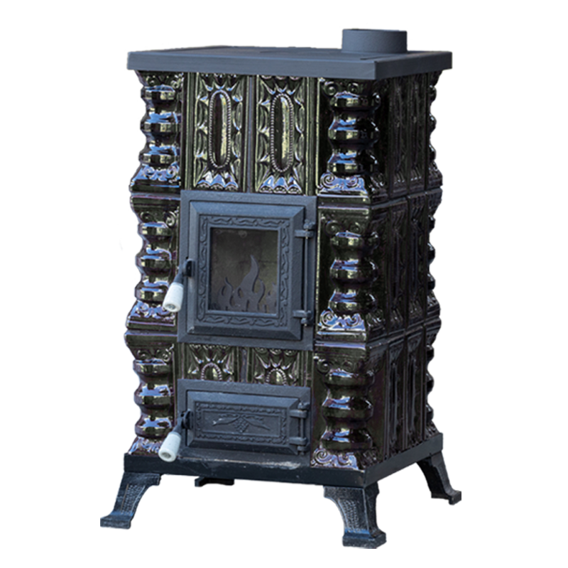 POÊLE CÉRAMIQUE MODÈLE 15 VERT 5 kW