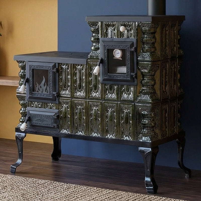 KERAMISKĀ KRĀSNS MODELIS 1 ZAĻA LABĀ 10 kW