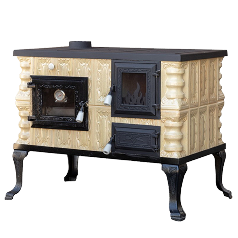 CERAMIC STOVE MODEL 6 CREAM LEFT 10 kW