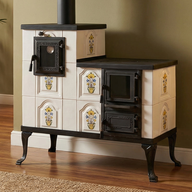 CERAMIC STOVE MODEL 1 FOLK LEFT 10 kW