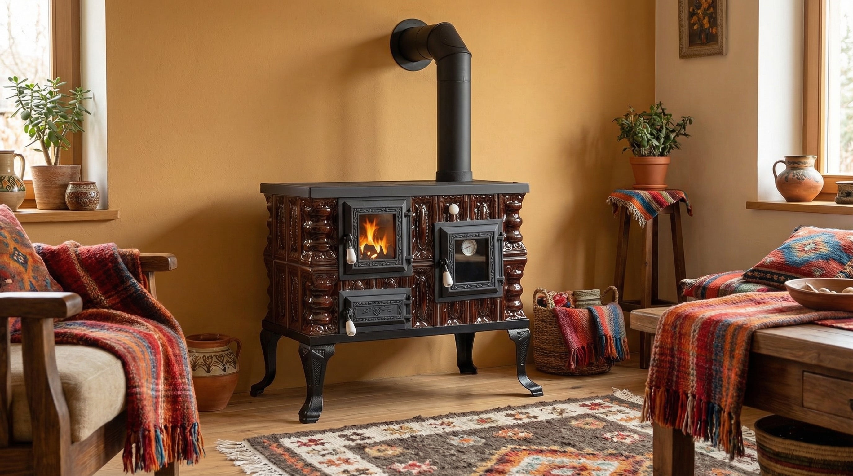 KERAMIKOFEN MODELL 7 BRAUN RECHTS 6,5 kW