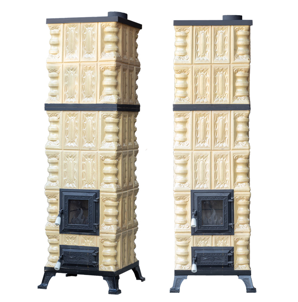 POÊLE CÉRAMIQUE MODÈLE 11 CRÈME 10 kW