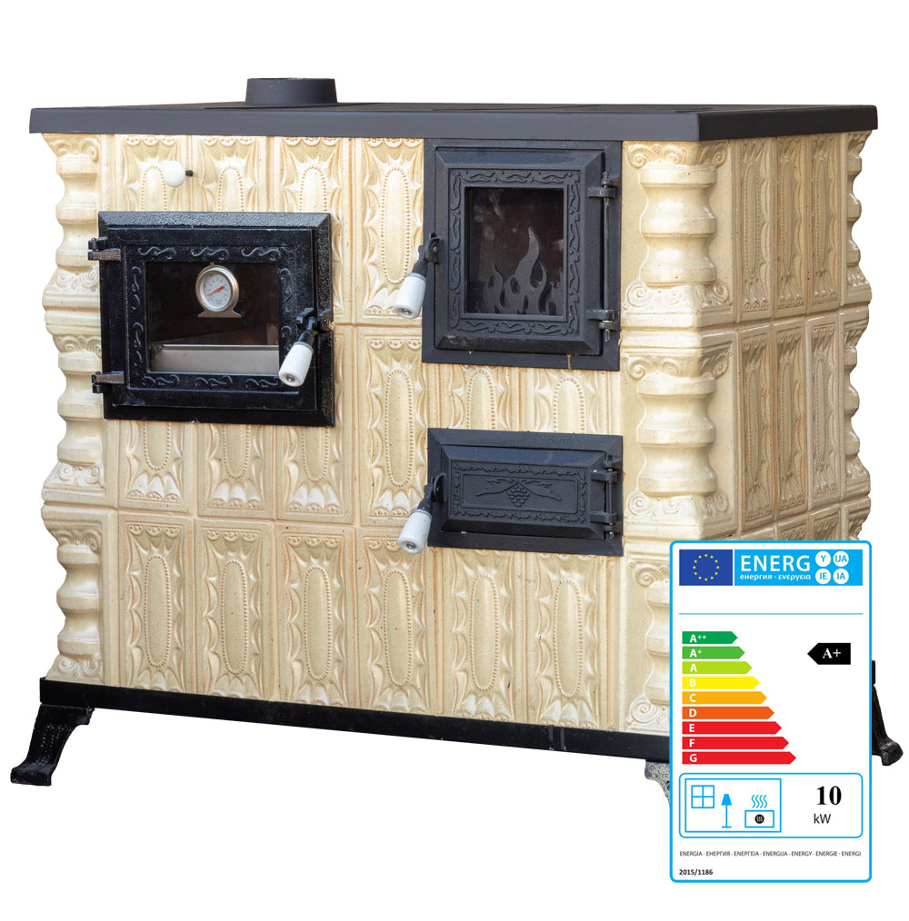 KERAMIKOFEN MODELL 4 CREME LINKS 10 kW