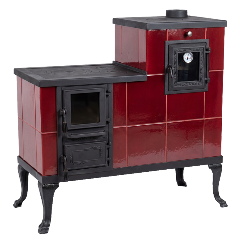 CERAMIC STOVE MODEL 1 RED RIGHT 10 kW
