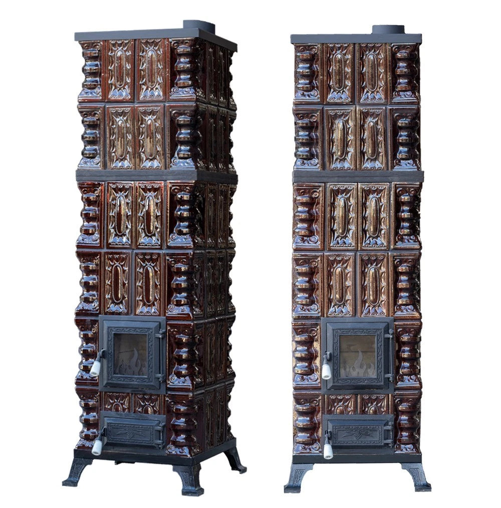 POÊLE CÉRAMIQUE MODÈLE 11 MARRON 10 kW